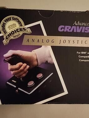 Vintage 1991 Advanced Gravis Analog Joystick Controller IBM PC